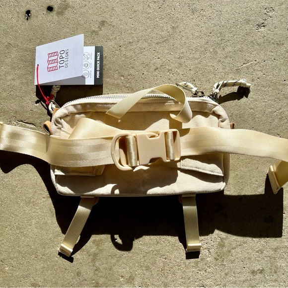 Topo Designs Mini Quick Pack Cream NWT - Picture 2 of 5